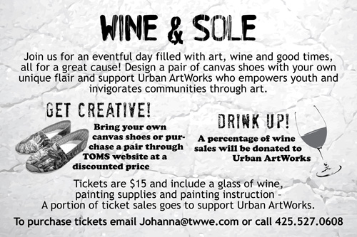 wine and sole fundraiser